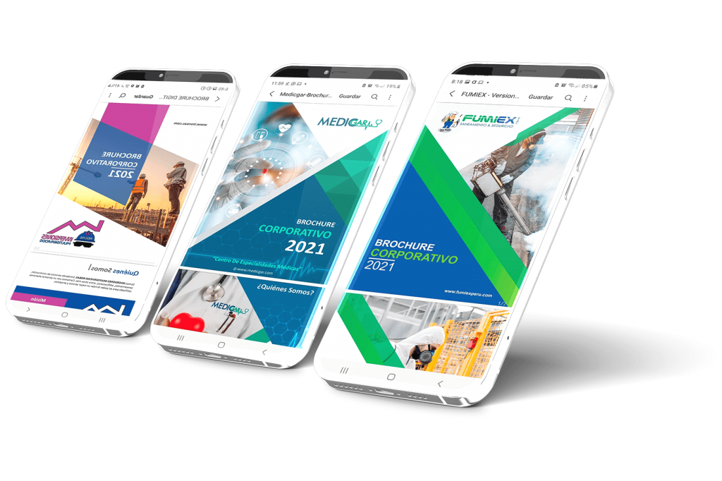 ejemplos de brochure digital